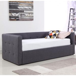 Celina Fabric Sofa Bed In Grey